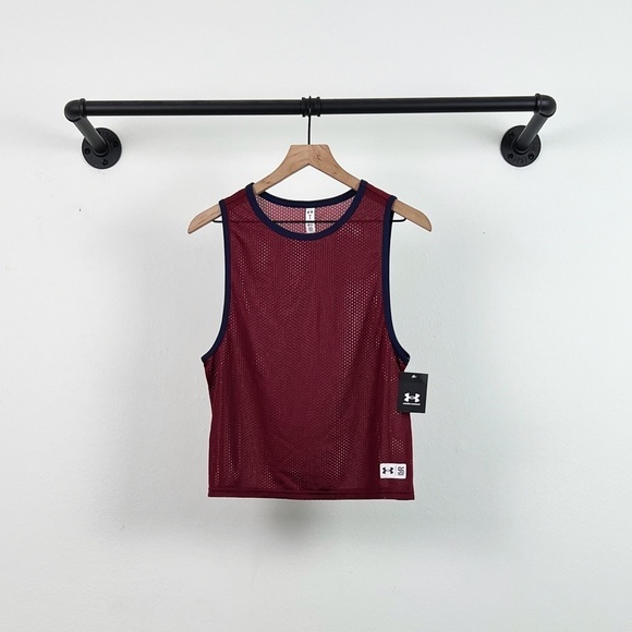 NWT Under Armour UA Playback Retro Mesh Sleeveless Tank Top - Picture 4 of 8